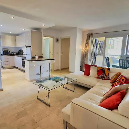 Two Bedroom On The Second Line Of The In Marbella. *