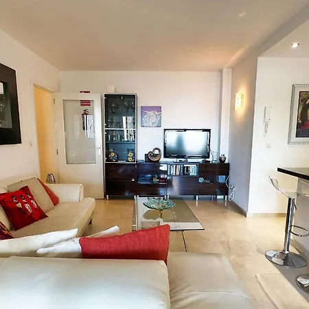 Two Bedroom On The Second Line Of The In Marbella. Apartment *