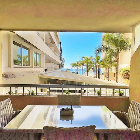 Two Bedroom On The Second Line Of The In Marbella.