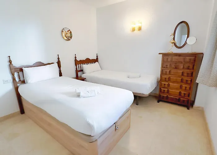 Two Bedroom On The Second Line Of The In Marbella.