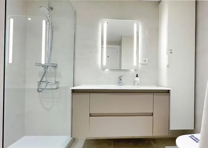 Two Bedroom On The Second Line Of The In Marbella.